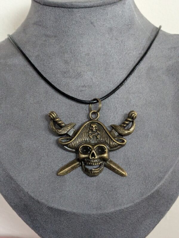 Cowhide Pirate necklace